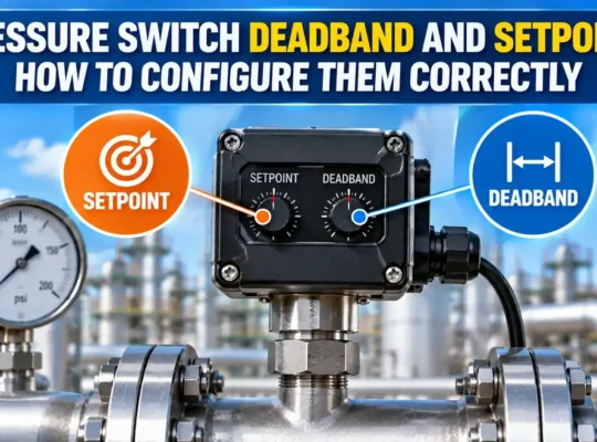 pressure switch setpoint