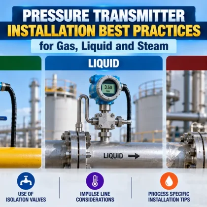 pressure transmitter installation