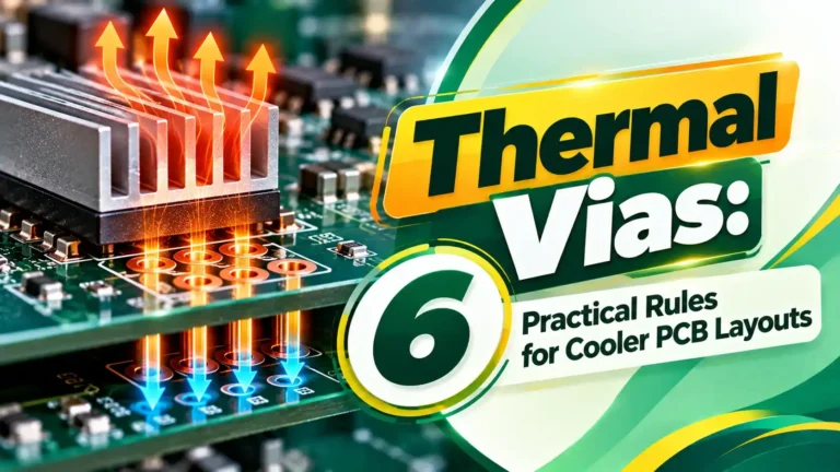 thermal vias