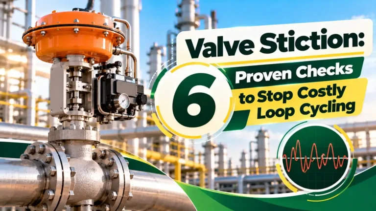 valve stiction