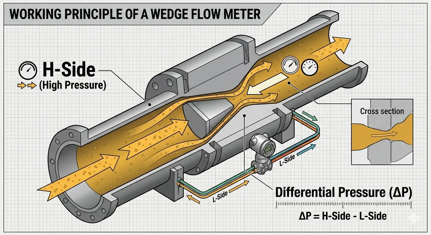 wedge flow meter working principle wedge flow meter working principle