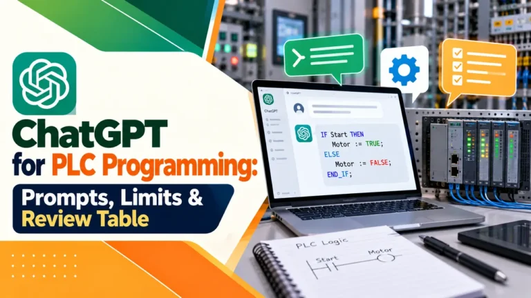 ChatGPT for PLC programming