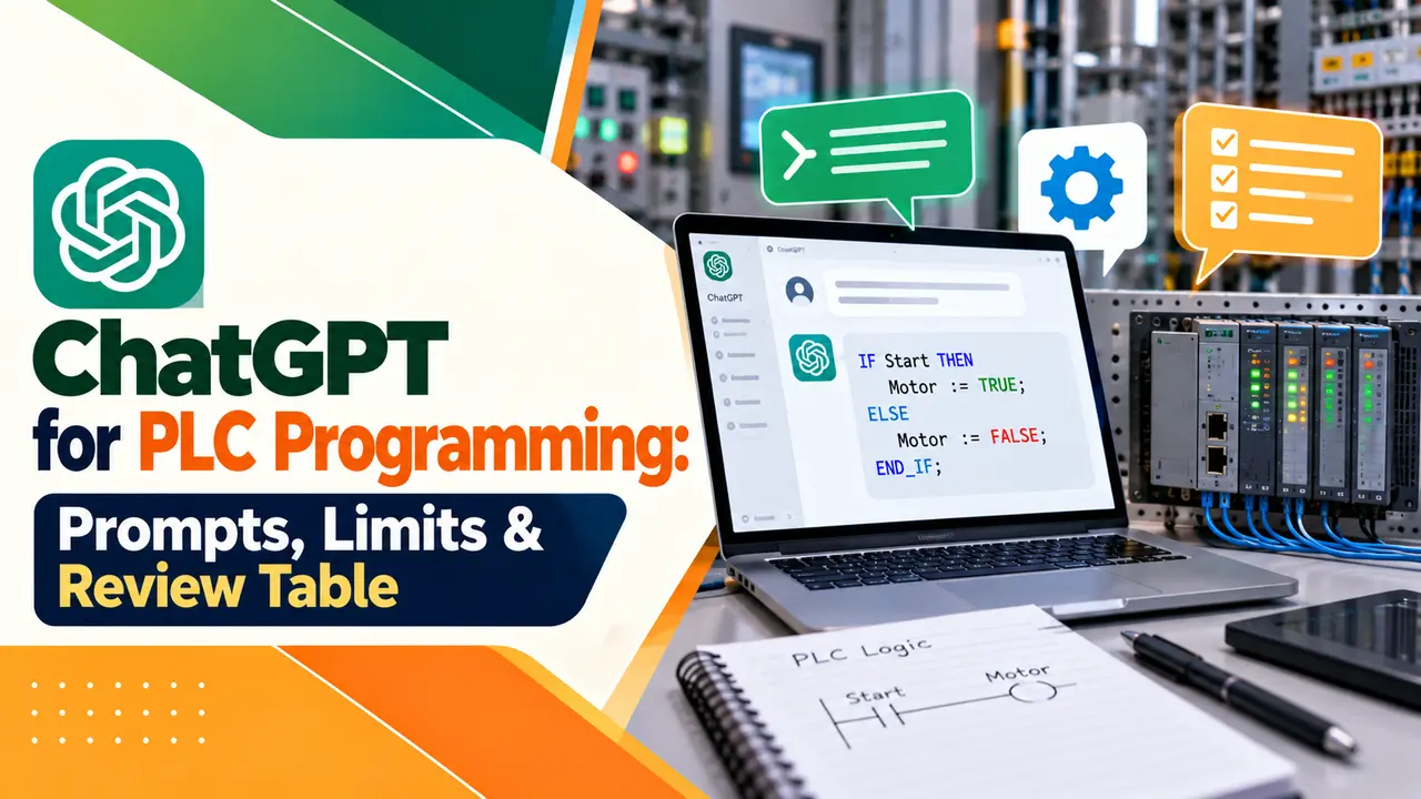 ChatGPT for PLC programming ChatGPT for PLC programming