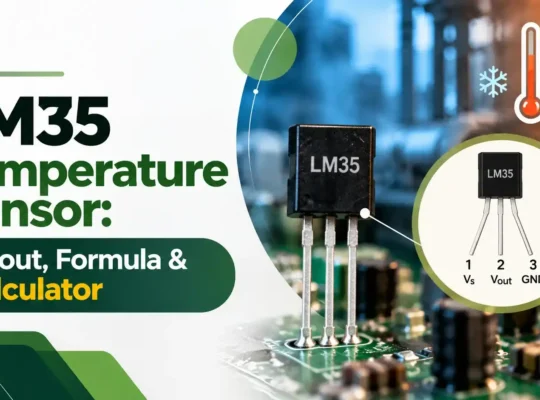 LM35 temperature sensor