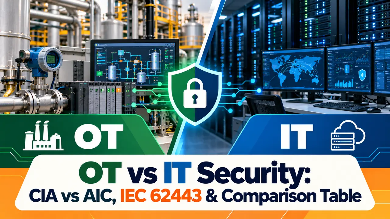 OT vs IT security OT vs IT security