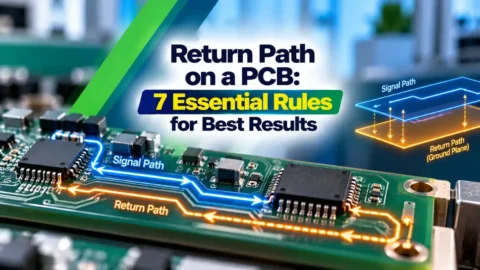 Return Current Path on a PCB: 7 Essential Rules