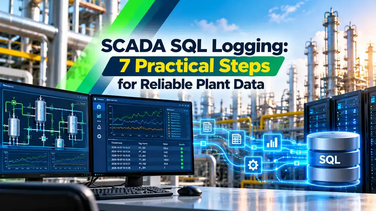 SCADA SQL database Logging SCADA SQL database Logging