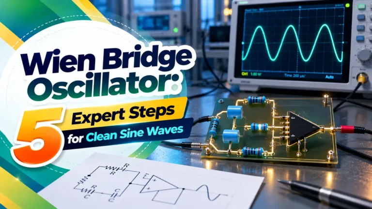Wien bridge oscillator