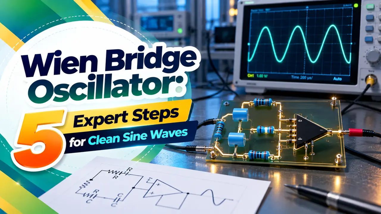 Wien bridge oscillator