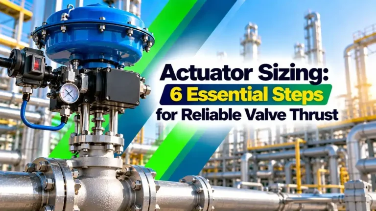 actuator sizing