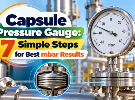 capsule pressure gauge