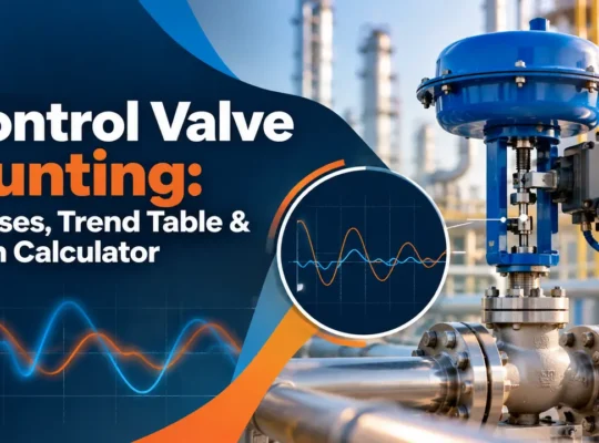 control valve hunting