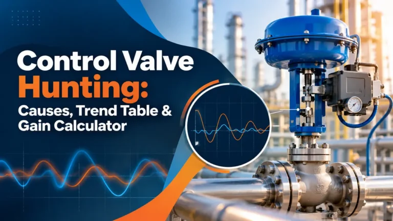 control valve hunting