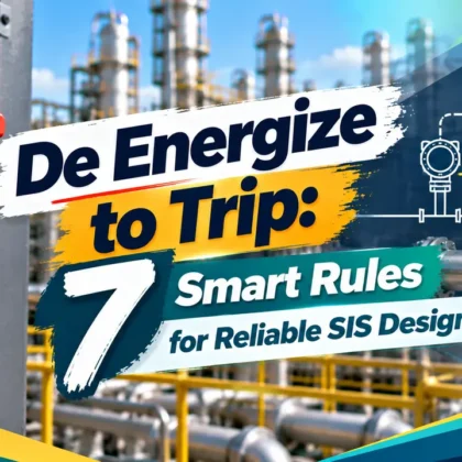 de energize to trip