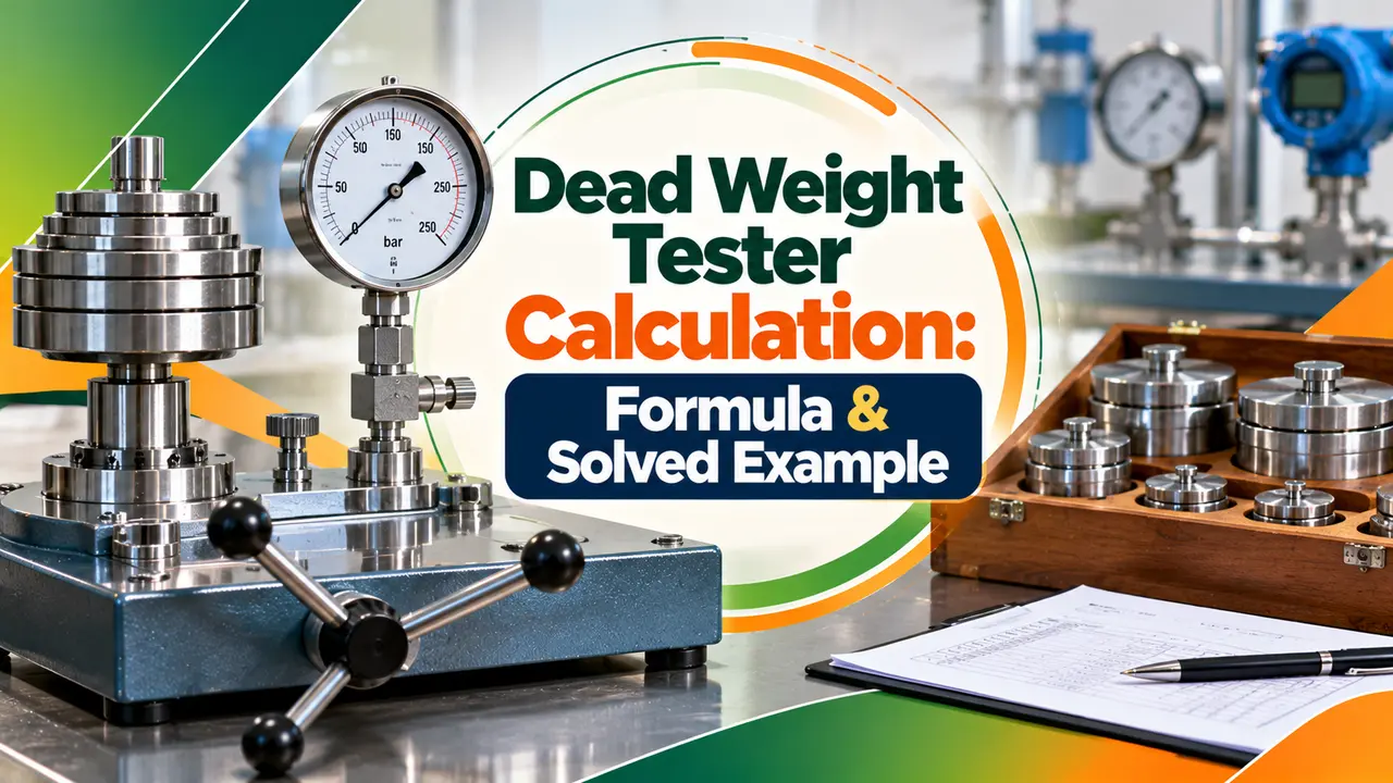 dead weight tester calculation dead weight tester calculation