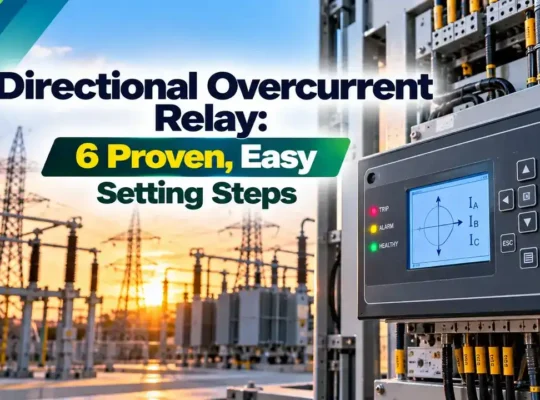 directional overcurrent relay