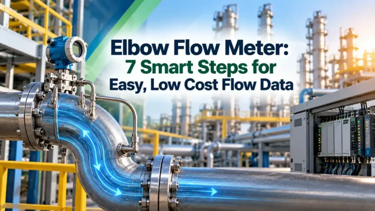 elbow flow meter