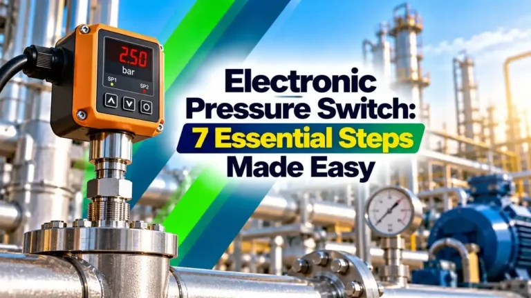 electronic pressure switch