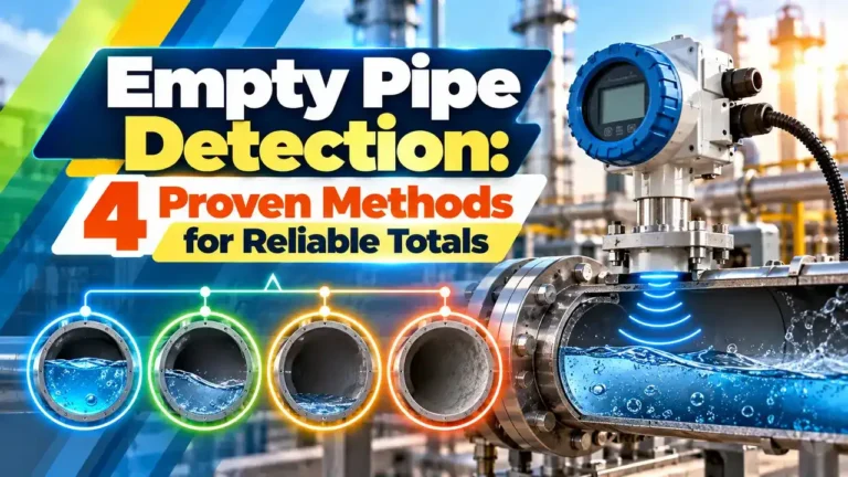 empty pipe detection