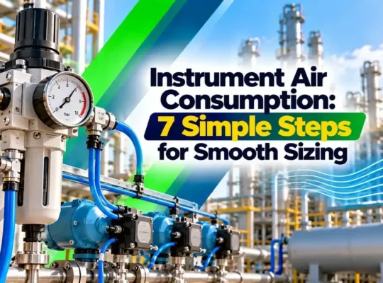 instrument air consumption