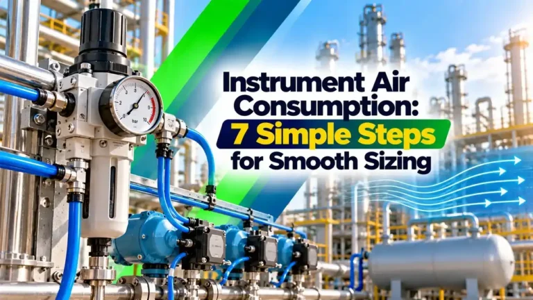 instrument air consumption