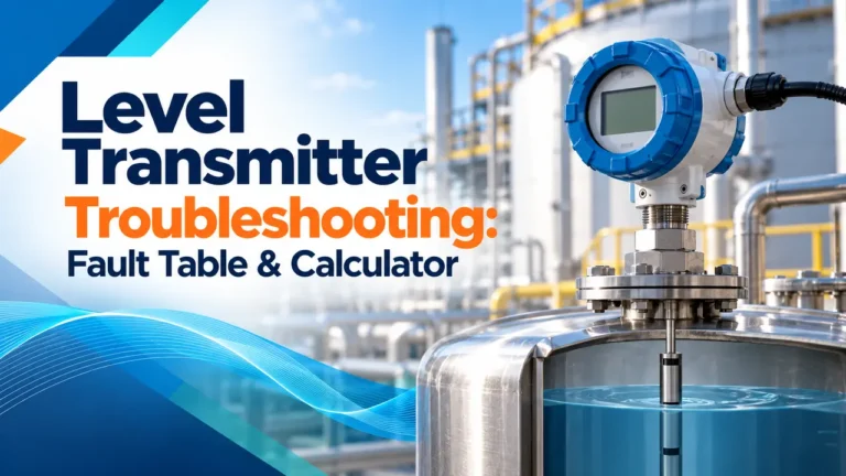 level transmitter troubleshooting