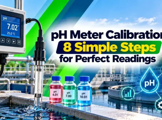 pH meter calibration