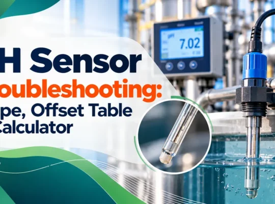 pH sensor troubleshooting