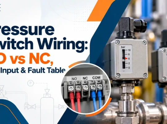 pressure switch wiring
