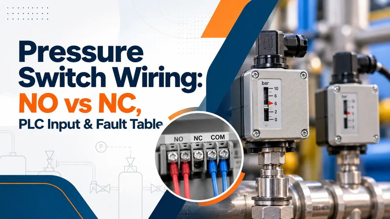 pressure switch wiring pressure switch wiring