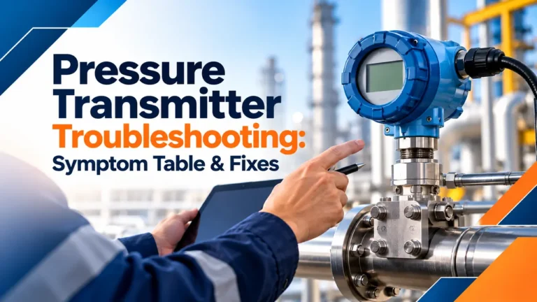 pressure transmitter troubleshooting