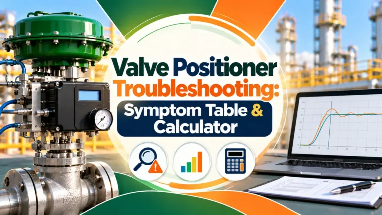 valve positioner troubleshooting